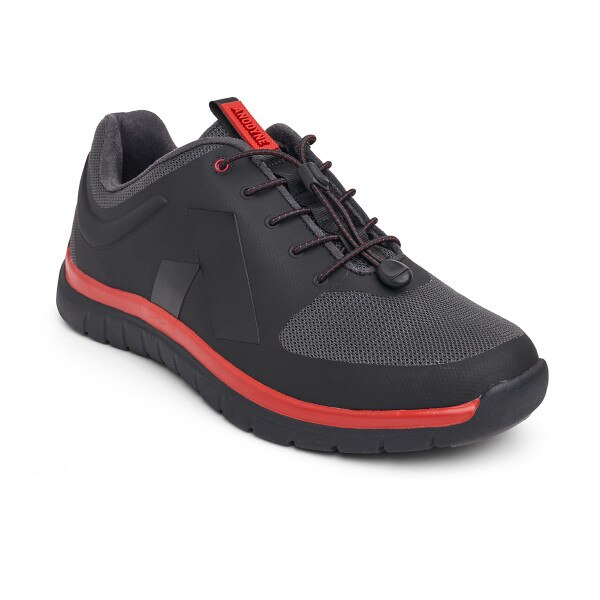 No. 22 Sport Runner in Black Red